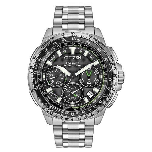 Citizen Eco-Drive Men's ProMaster Navihawk GPS Silver-Tone 47mm Watch  CC9030-51E 13205114977 | eBay