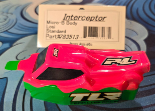 NEW LOSI MICRO-B Raw Speed Interceptor body custom painted 1/24 TLR