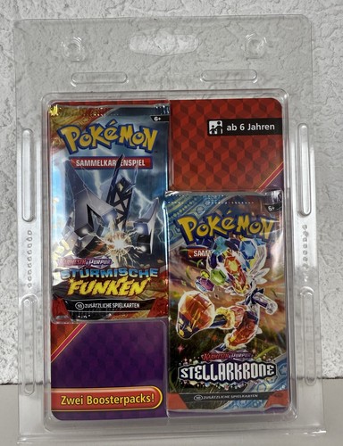 Pokemon Booster Selection Sword Shield Crimson Purple German Single Booster Lot of 2 - Picture 19 of 27