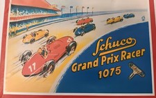 Schuco Grand Prix Racer 1075 Box and insert. No car or parts just the box.