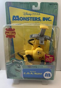 Hasbro Disney Pixar Monsters Inc CDA Agent Action Figure 2001 NEW 76930522257 | eBay