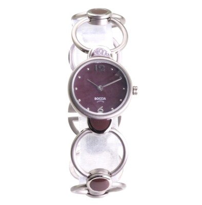 Boccia Damen  Uhr  3138-03  Titan   25  mm  Ø  Neu