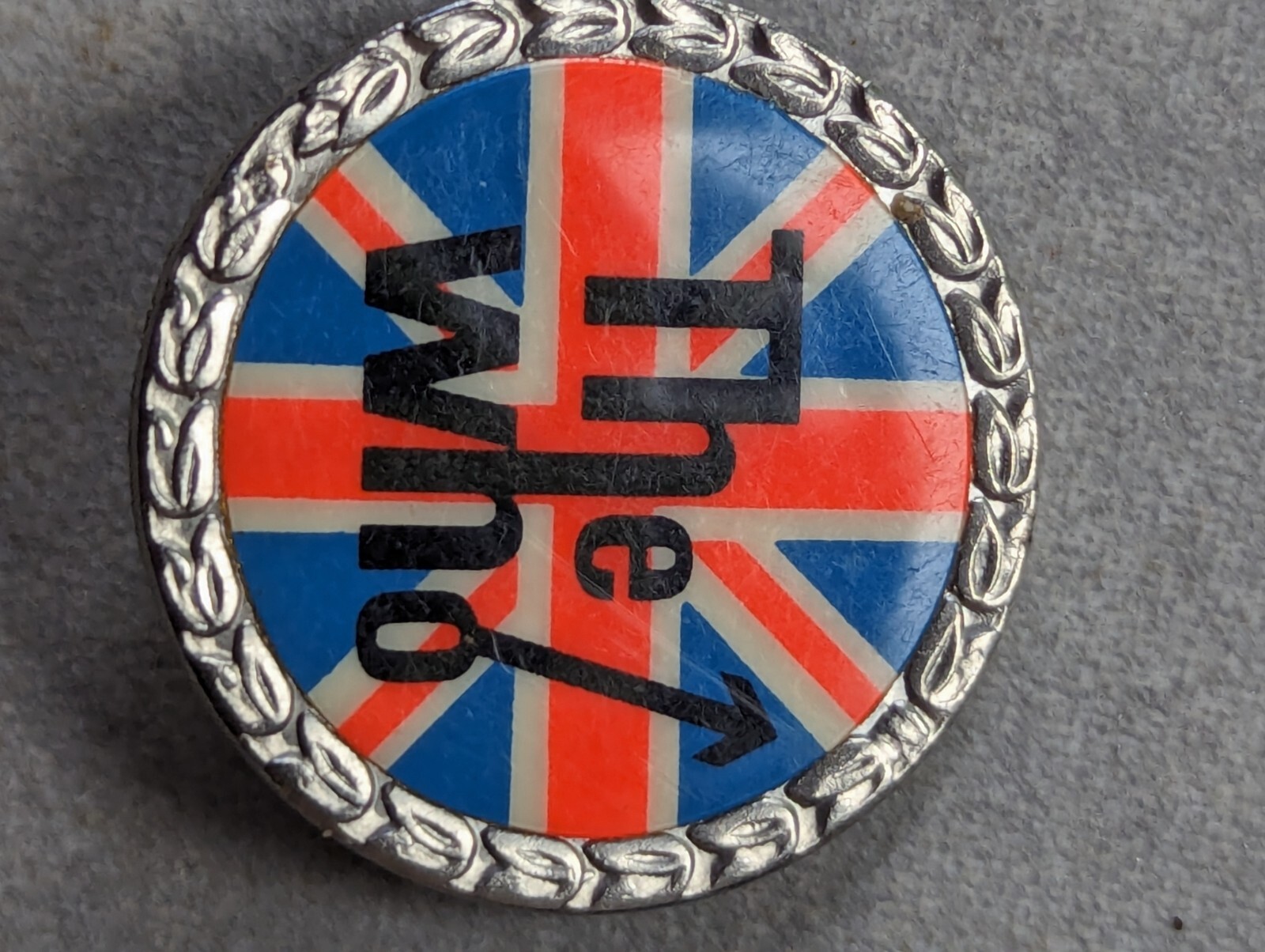 Vintage 8O's The Who PIN BADGE Purchased Around 1986 image 2