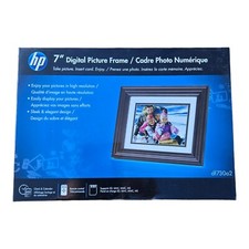 HP 7" Digital Picture Frame Model df730a2 New