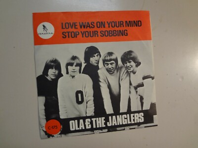 OLA & JANGLERS: Love Was On Your Mind- Stop Your Sobbing-Sweden 7'' 66 Gazell PSL