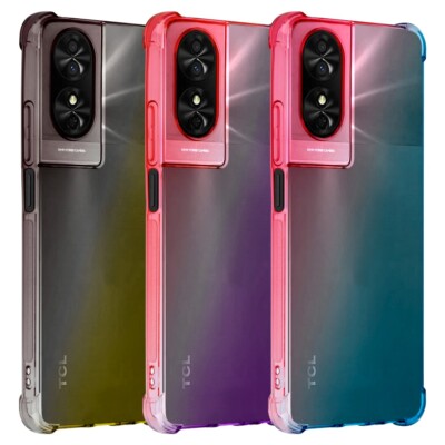 Für TCL 50 SE / 505 / 501 Hülle, Slim Armour Silikon Stoßfest Gel Handy Cover