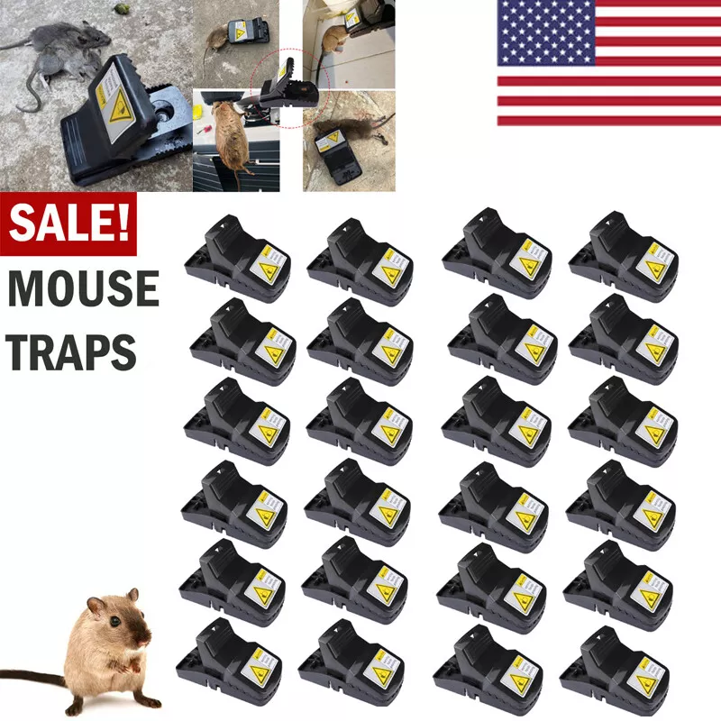 PIC Plastic Mouse Trap Reusable Simple Set - Office Depot