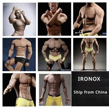 TBLeague 1/6 Scale Steel Skeleton Male Muscular Seamless Figure Body