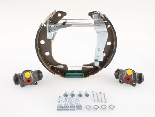Jeu de mâchoires de frein Peugeot 306 1.9 STD et Citroën ZX Break d'un diamètre de 200mm