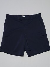 Chaps Golf 78 Shorts Men’s 40  Blue Flat Front Dress Active Cargo Chino
