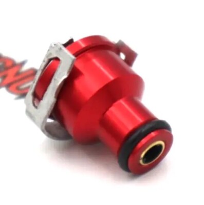 Fuel Injector 2200cc 210lb Adapter Hats w/ Filters Short NGI-2 -> 11mm EV14 48mm