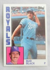 1984 Topps Kansas City Royals Baseball Card Pick one