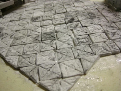 MENTA-MODELLBAU Terrarium Deko 120 quadratische Bodenplatten, Terrarien Rückwand Zubehör