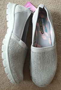 skechers crochet slip on
