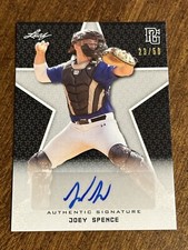 JOEY SPENCE 2020 LEAF PERFECT GAME AUTOGRAPH #23/50 Diamondbacks DRAFT PICK