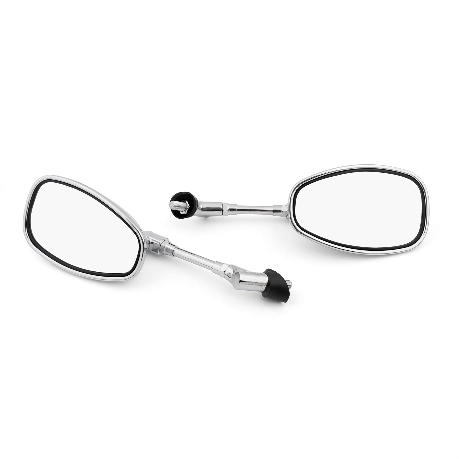 10mm Motocycle Rear View Mirrors Fits Suzuki GSF250 Bandit 250/400/600 SV1000 CH