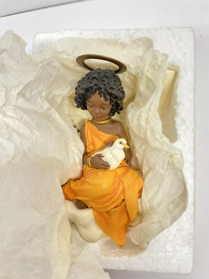 Thomas Blackshear  Ebony Visions Limited Edition ~ PEACE ON EARTH 1999 Ornament