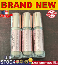 REVOLUTION CONCEAL DEFINE FULL COVERAGE FOUNDATION C7 3 PACK