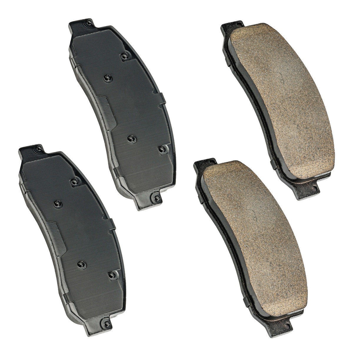 Front Disc Brake Rotors & Integrally Molded Pad Kit For 2011 Porsche