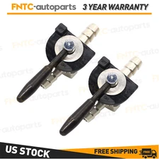 1/4" Heavy Duty Fuel Gas Shut-Off Valve Steel In-line Cut-Off Kart Mower 2 PACK