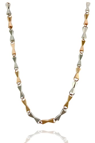 18k Rose Gold 22 Chain 30.58g 3.8MM Link 950 Platinum - Picture 3 of 5