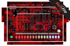 Roland TR-8S Rhythm Composer Red Camo Protective Decal StyleFlip Skins