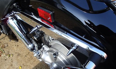 142 HONDA 750 ACE SHADOW CHROME REAR FENDER SPIKES chopper bobber