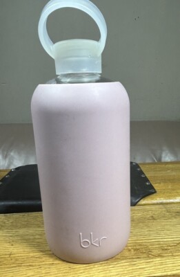 Protège-bouteille BKR 1 Litre En Silicone - Couleur Océan - Neuf Sous Blister
