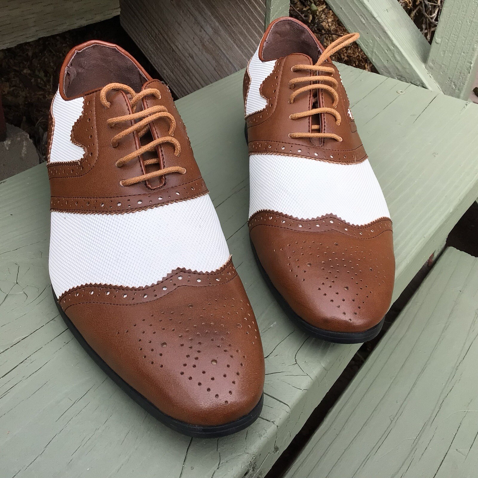 SAOLA Scarpe Oxford formali Gapspy con suola moderna bicolore taglia 9 5 Prelove