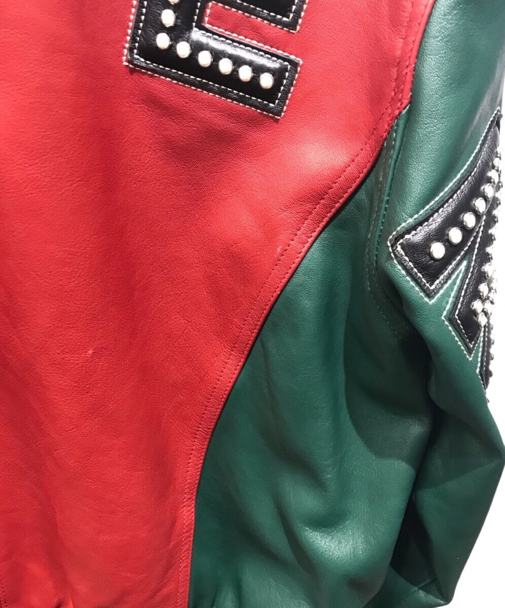 Supreme Studded Arc Logo Leather Jacket Red 2018 L Large Supreme Studded Arc Logo Leather Jacket Red 2018 L Large