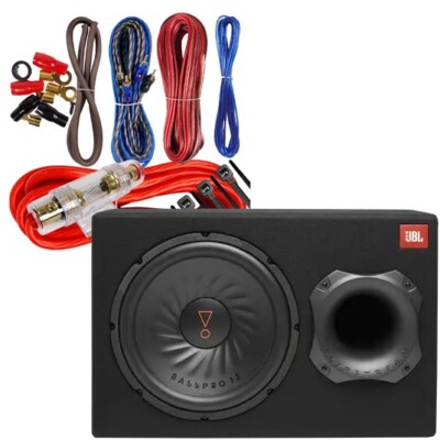 Underseat Subwoofer Jbl Woofer With Amplifier For Car Basspro 12