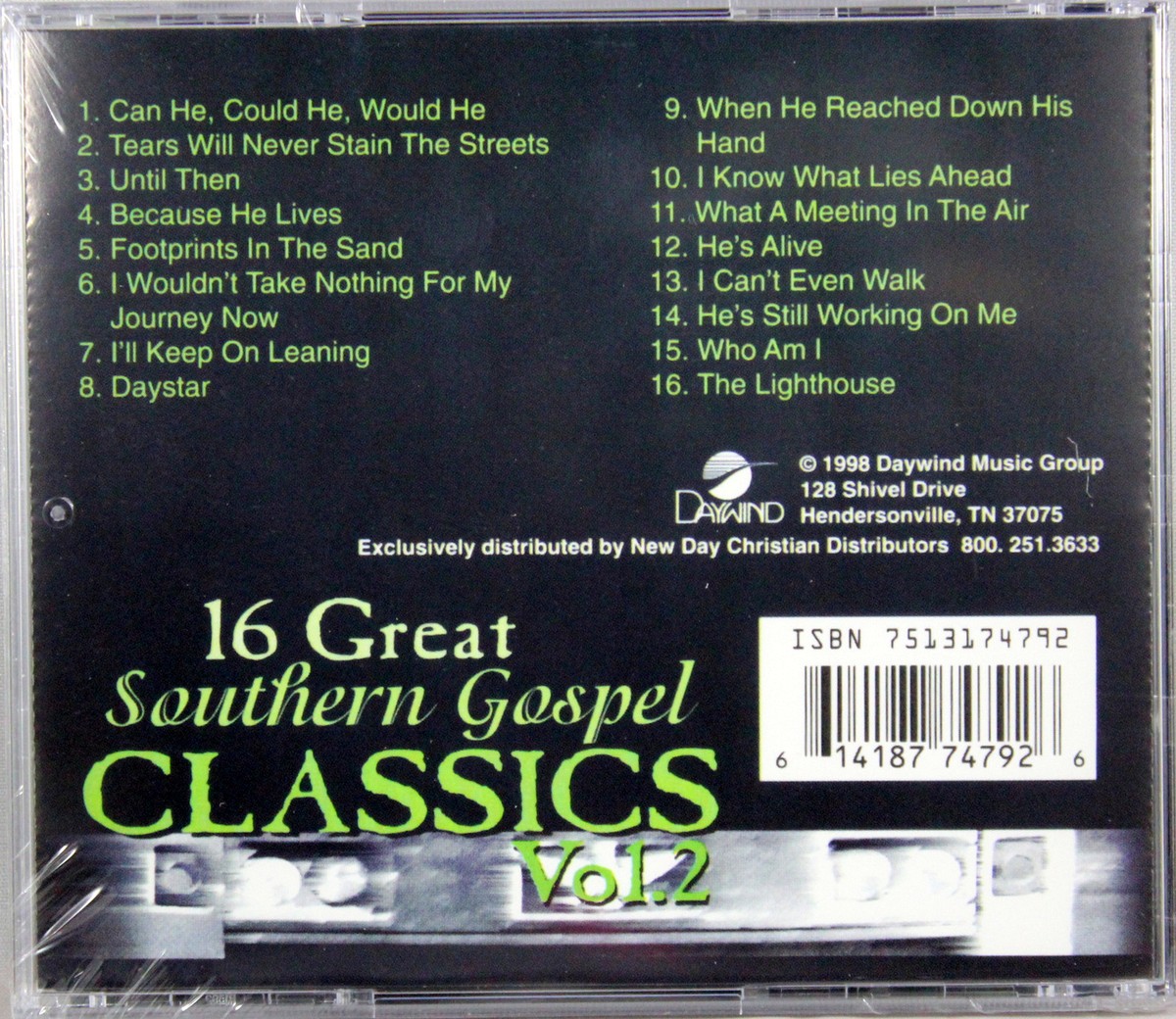 16 Great Southern Gospel Classics Vols. 1-8 NEW CD SET Christian