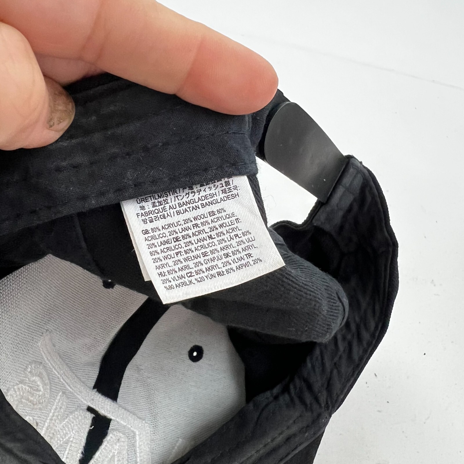 Vans Hat Cap Snapback Black Adjustable Skateboard… - image 8