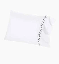 John Robshaw Stitched King Cases - Ink Navy Blue