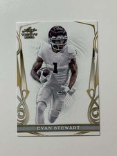 2023 Leaf Trinity Football Mega Box Base #24 Evan Stewart