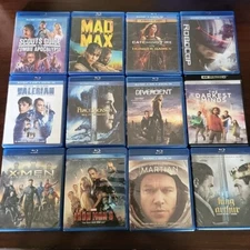 12 Blu Ray Movies See Description And Photos For Titles