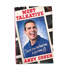 Most Talkative Stories from the Front Lines Andy Cohen Signed First Edition HCDJ