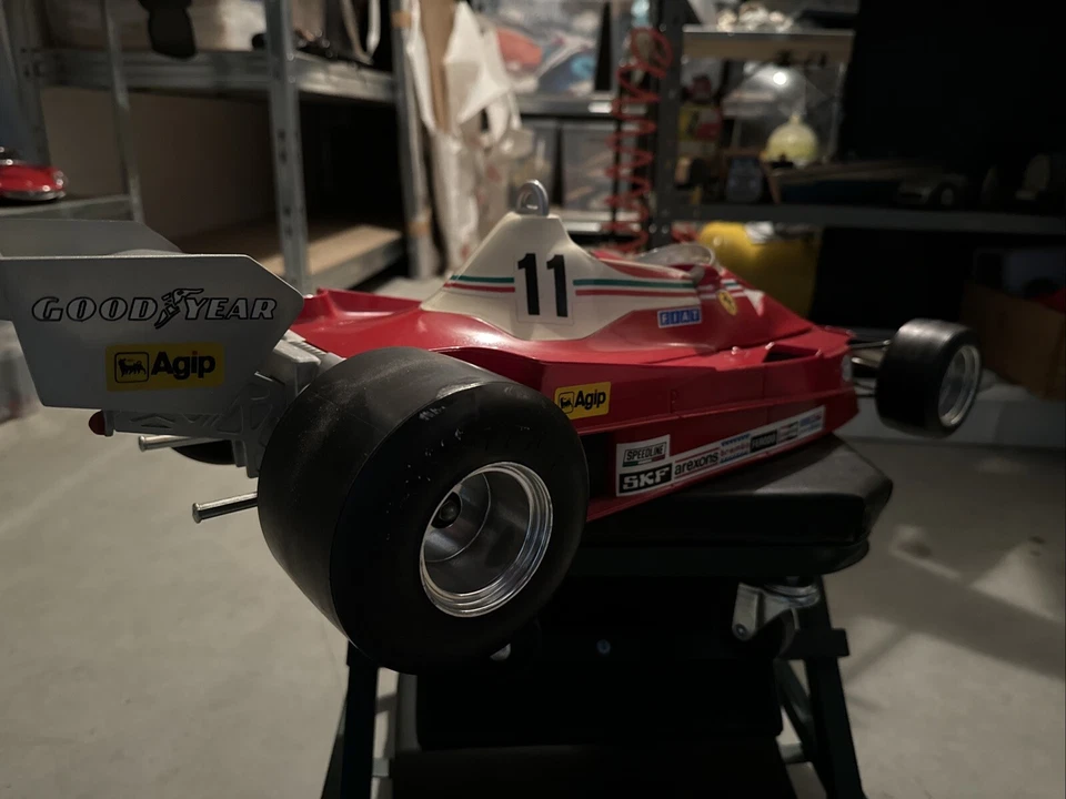 Modellino Auto 1:6 Ferrari Tosci Polistil Niki Lauda - Immagine 4 di 4