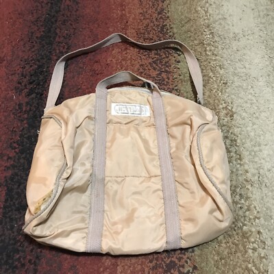 Vintage Jetbag By Holiday Fair Inc Tan travel