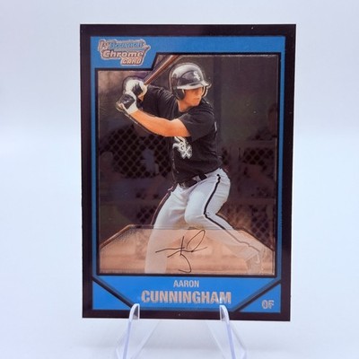Aaron Cunningham 2007 Bowman Chrome Prospects #BC21 Chicago White Sox Rookie MLB