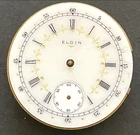 Antique 1895 Elgin Grade 118 Pocket Watch Movement Fancy Dial Balance 6s 11j USA
