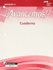 AVANCEMOS!: CUADERNO STUDENT EDITION LEVEL 4 (SPANISH By Holt Mcdougal EXCELLENT