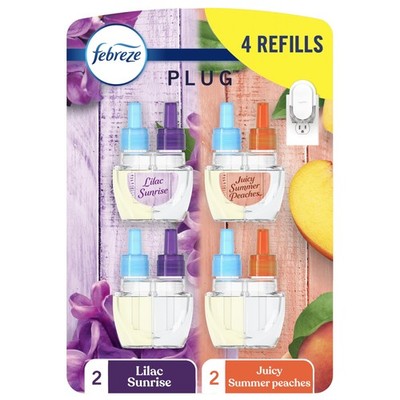 Febreze Plug In Air Freshener, Odor-Fighting 3.5 Fl Oz (Pack of 1), Clear