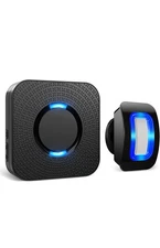 Wireless Motion Sensor LED Light - Motion Detector Alarm Chimes Door Sensor with