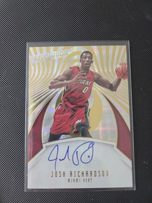 Josh Richardson 2016-17 Panini Revolution Autograph Miami Heat AU AUTO