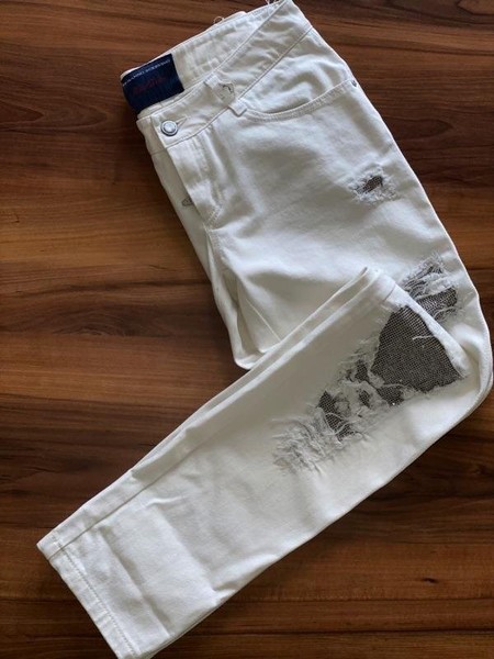 Women Ermanno Scervino Jeans White 27 / S