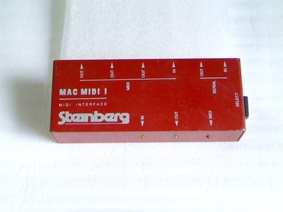 Vintage Steinberg MAC MIDI I Midi Interface f. alte Mac Computer