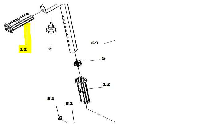 Замена втулки тренажера Sunlite F7 Spin Bike Trainer - Прочные металлические компоненты 3590₽