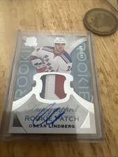 2015-16 Upper Deck The Cup /249 Oscar Lindberg #193 RPA Rookie Patch Auto