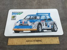MG 6R4 Metro Group B Rally Car